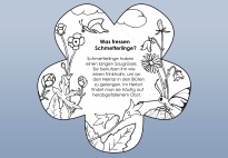 Flower Fold: What Do Butterflies Eat? (B/W) Flower Fold: What Do Butterflies Eat? (B/W)