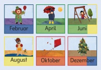 Monate kennenlernen im kindergarten
