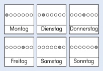 Wochentage Zum Ausdrucken - Malvorlagen and Coloring